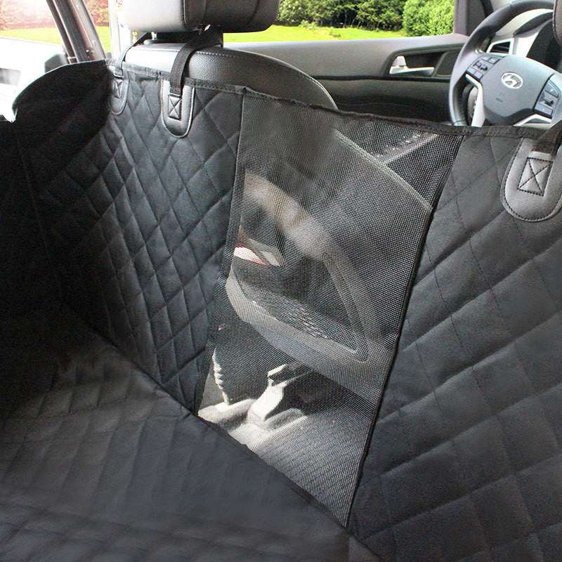 Waterproof And Scratch-resistant Car Pet Seat Cover with Mesh