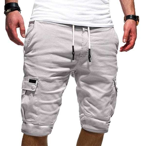 Men Casual Jogger Sports Cargo Shorts - Military Combat Workout