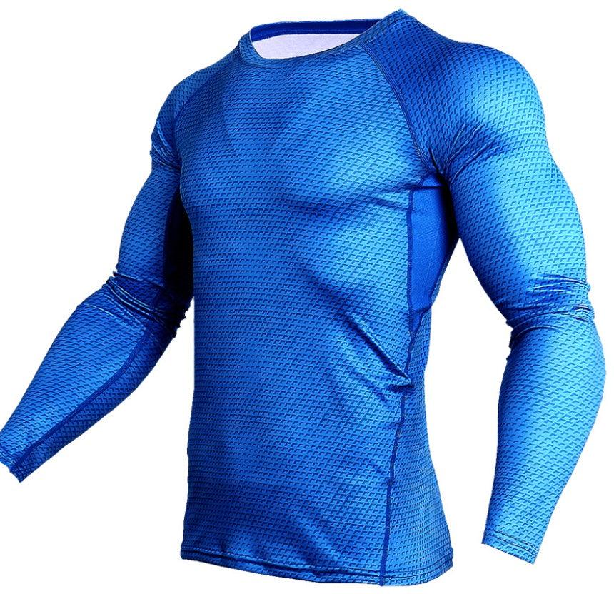 Compression Shirt Men - Quick Dry Running Gym Fitness Shirt