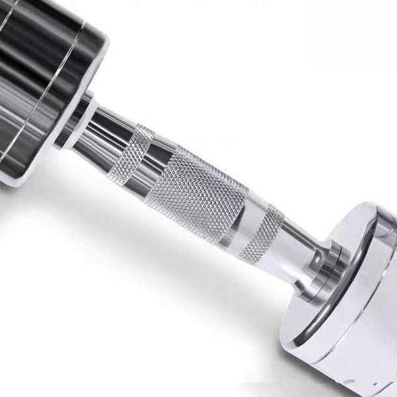 Pure Steel Dumbbell Electroplating Gym Equipment - Comfort & Style