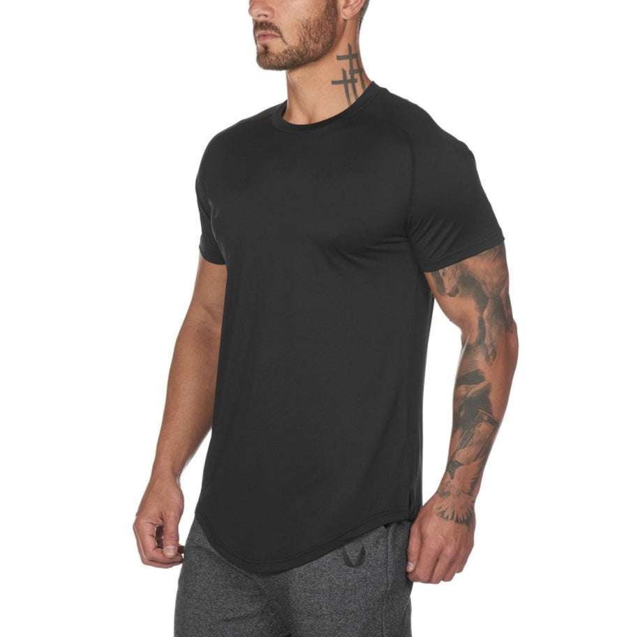 New Gym Wear Plain Shirts for Custom Mens Fitness Sports