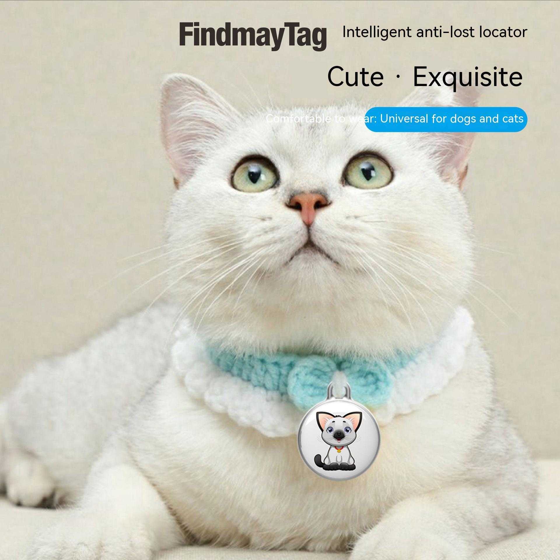 Pets Locator Cat Anti-lost Wireless Two-way Waterproof Device