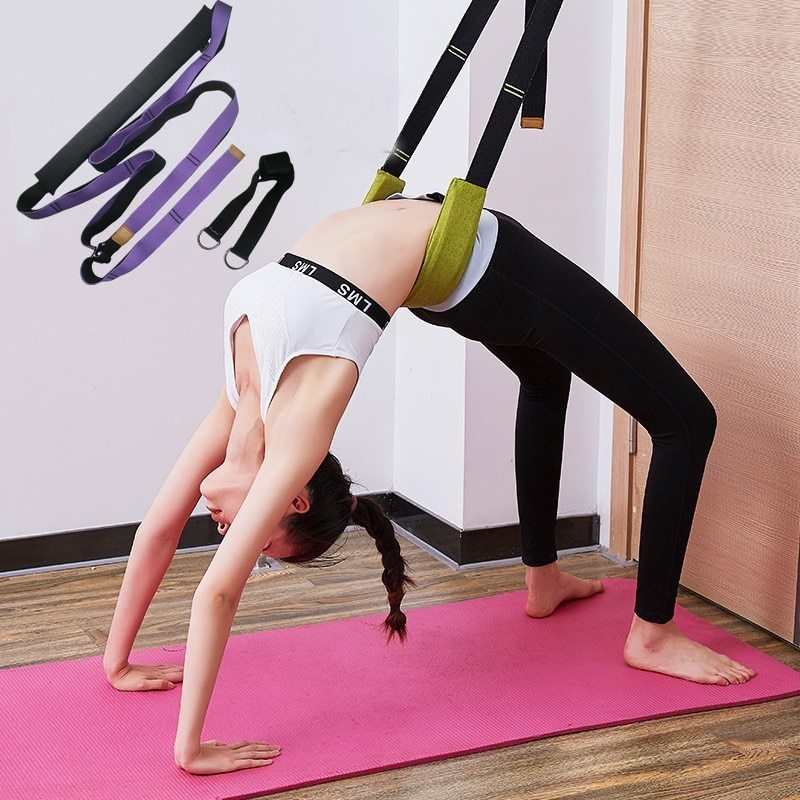 Yoga Strap Exercise - Durable Pilates & Gym Belt Stretching Tool