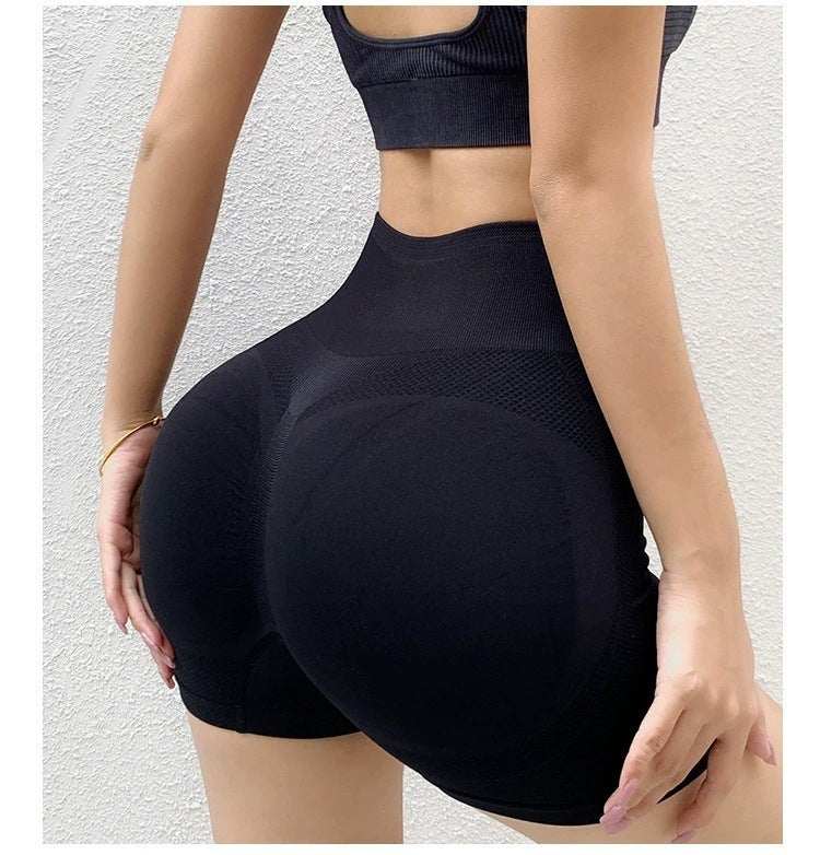 Fitness Yoga Shorts Pants - Butt Lifting Seamless Leggings