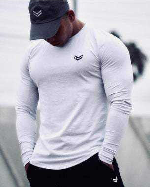 Long Sleeve T Shirt for Men - Quick Dry Gym & Fitness Tops