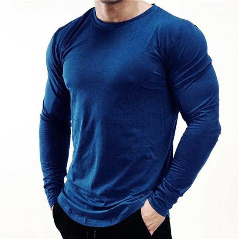 Long Sleeve T Shirt for Men - Quick Dry Gym & Fitness Tops