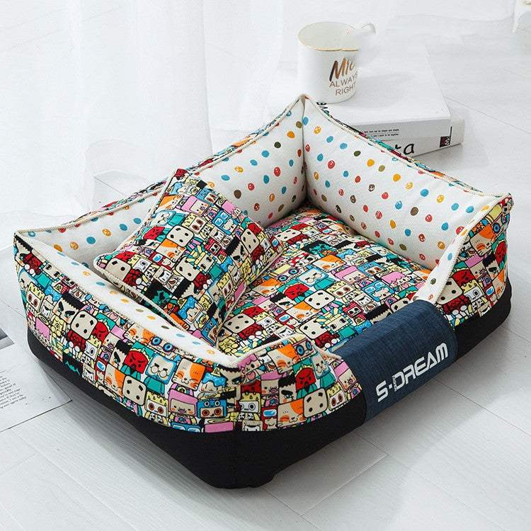 House Dogs Bed Accessories for Pet Cats New Mat Options
