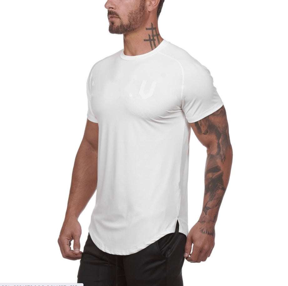 New Gym Wear Plain Shirts for Custom Mens Fitness Sports