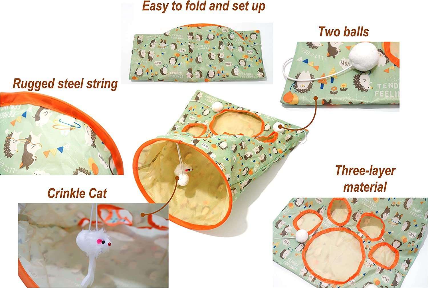 Hot Pet Toys New Fashion Cat Diamond Bag for Sounding Fun