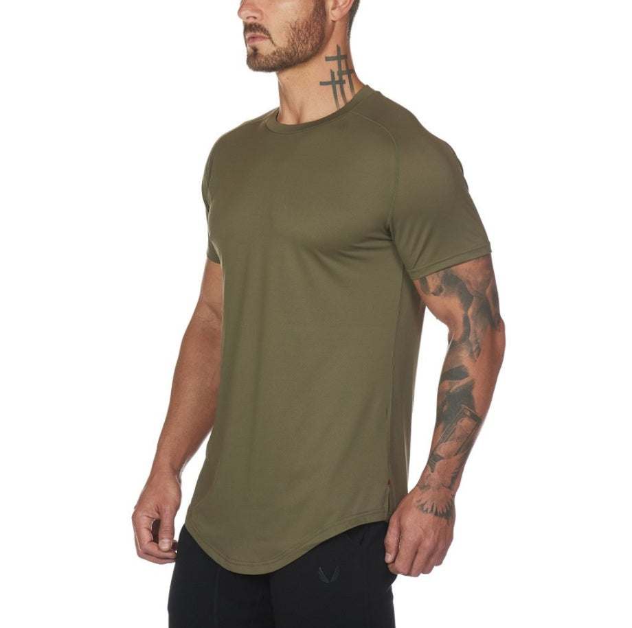 New Gym Wear Plain Shirts for Custom Mens Fitness Sports