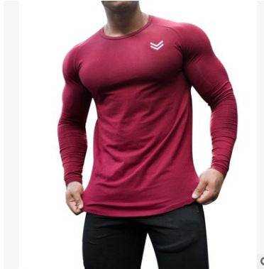 Long Sleeve T Shirt for Men - Quick Dry Gym & Fitness Tops