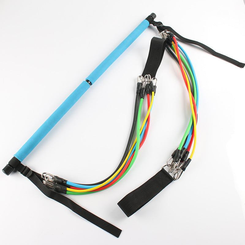 Fitness Yoga Pilates Bar - Portable Gym Resistance Bands