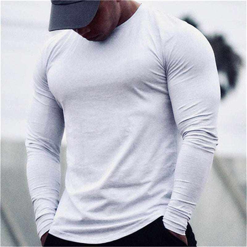 Long Sleeve T Shirt for Men - Quick Dry Gym & Fitness Tops