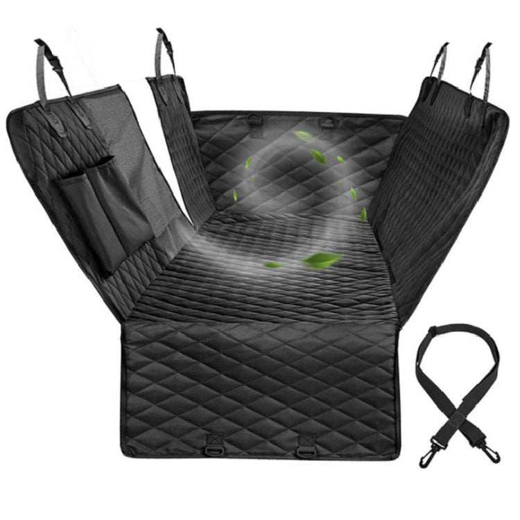 Waterproof And Scratch-resistant Car Pet Seat Cover with Mesh